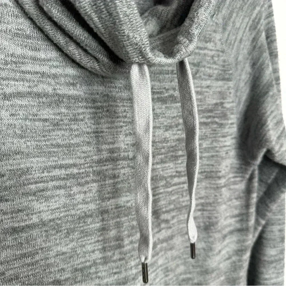 Joe Fresh Sweater Cowl Neck Long Grey Size Extra Small - Picture 5 of 16